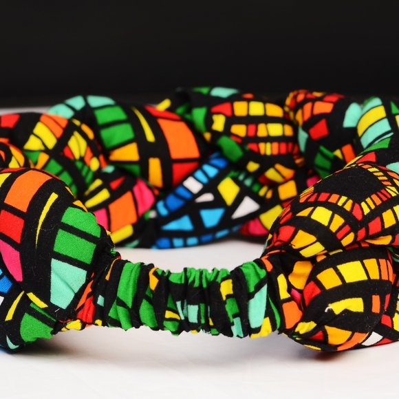 COPY - African/Ankara braided  headbands - Picture 5 of 5